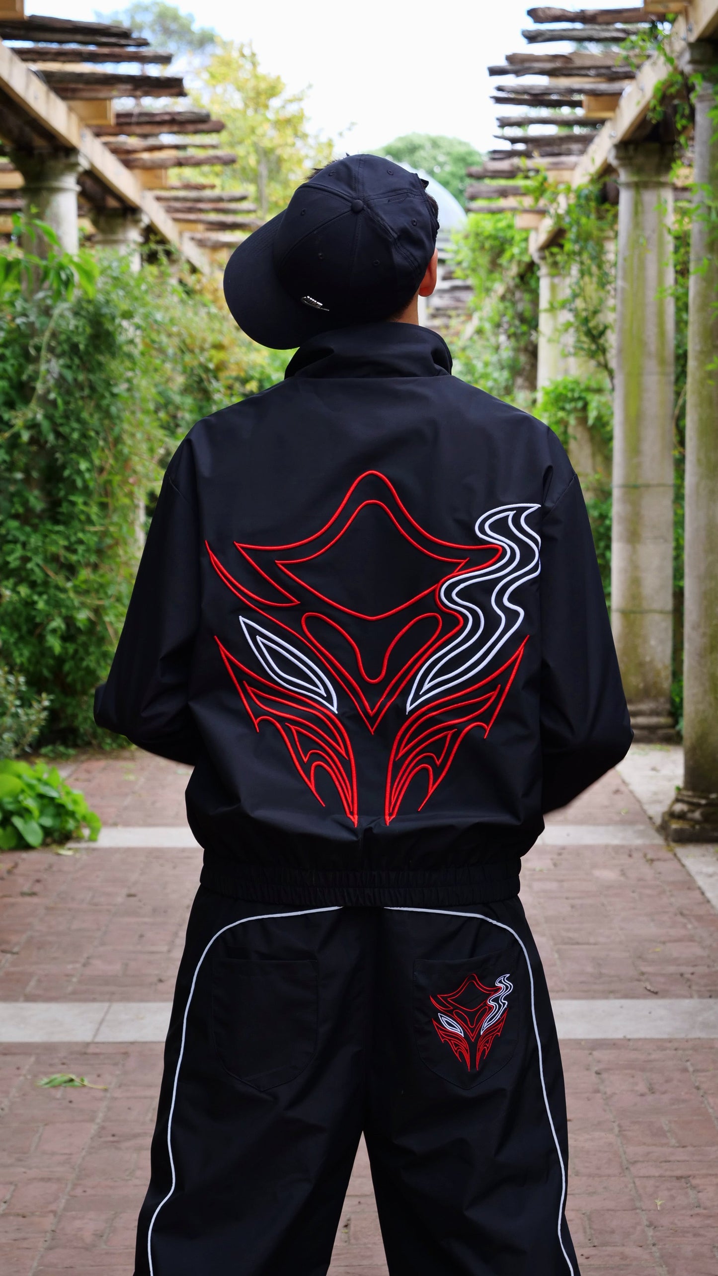 Vermillion Windbreaker Jacket
