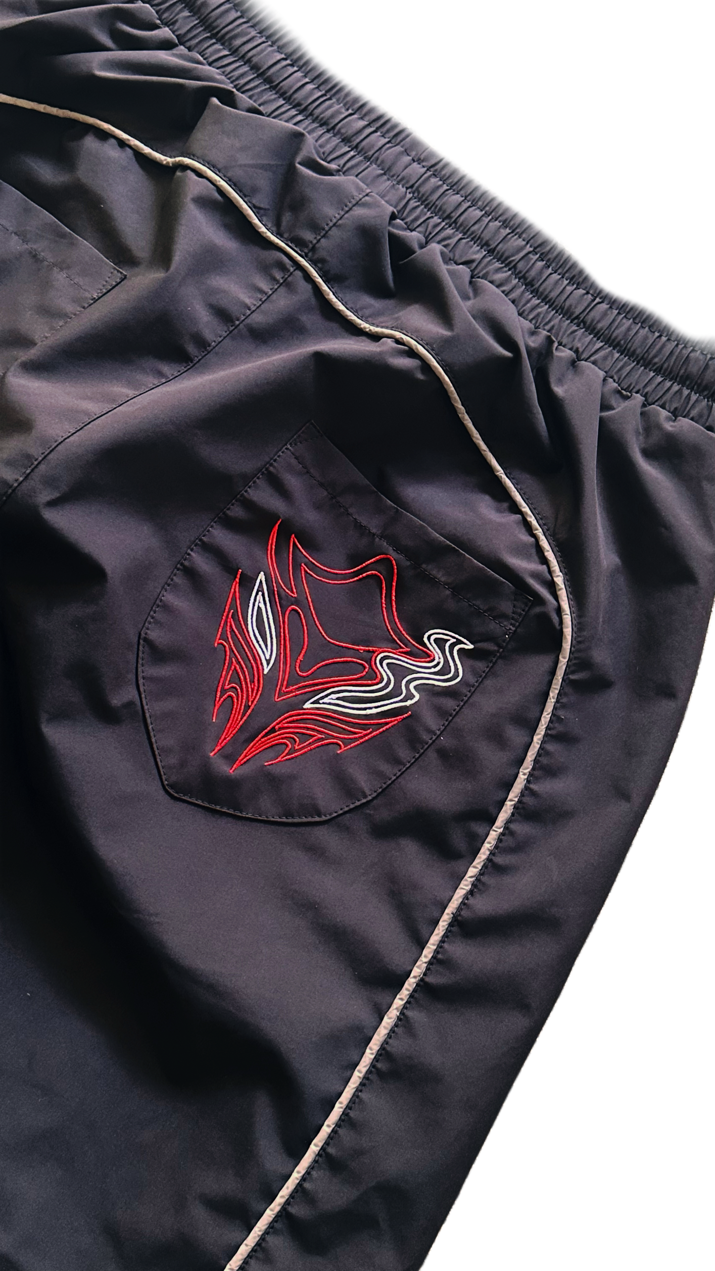 Vermillion Windbreaker Pants